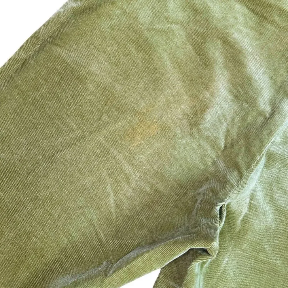 J. McLaughlin Green Corduroy Pants - Size 12 - Picture 8 of 9